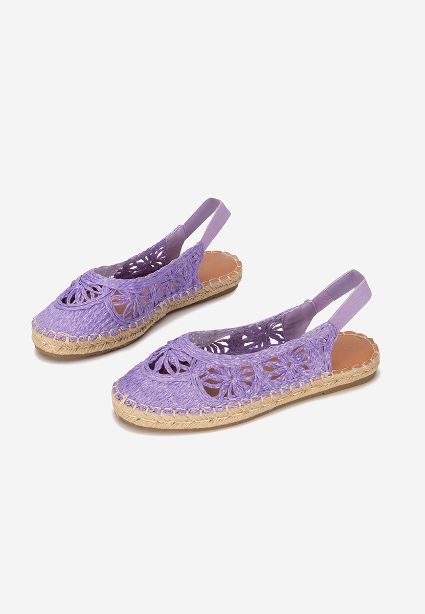 Fialové dámské espadrilky Mistala