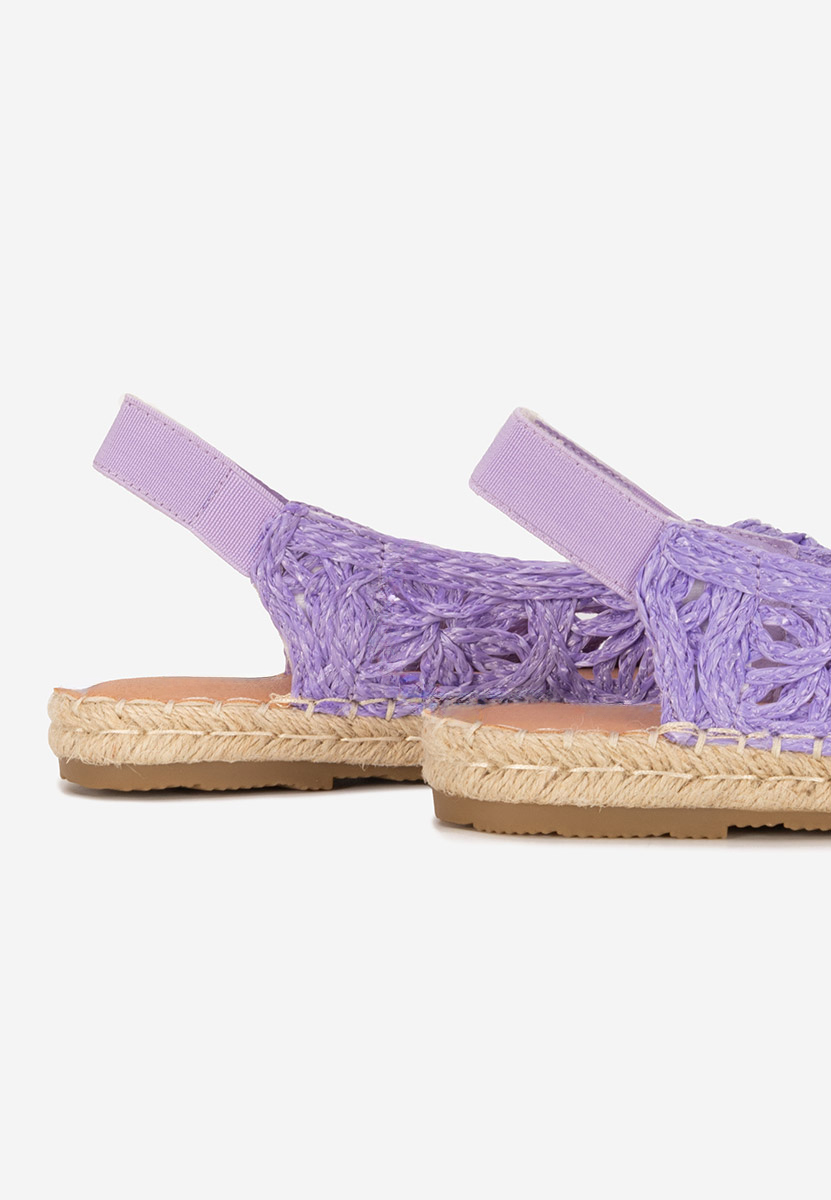 Fialové dámské espadrilky Mistala