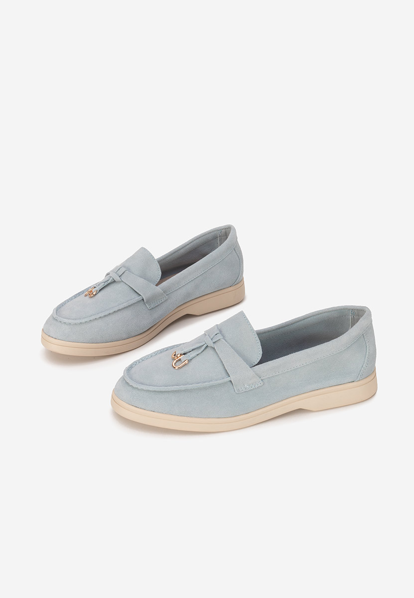 Modré mokasíny dámské Ortansa