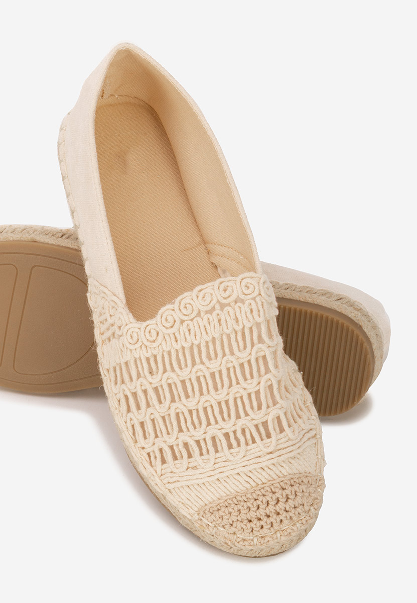 Béžové dámské espadrilky Henley