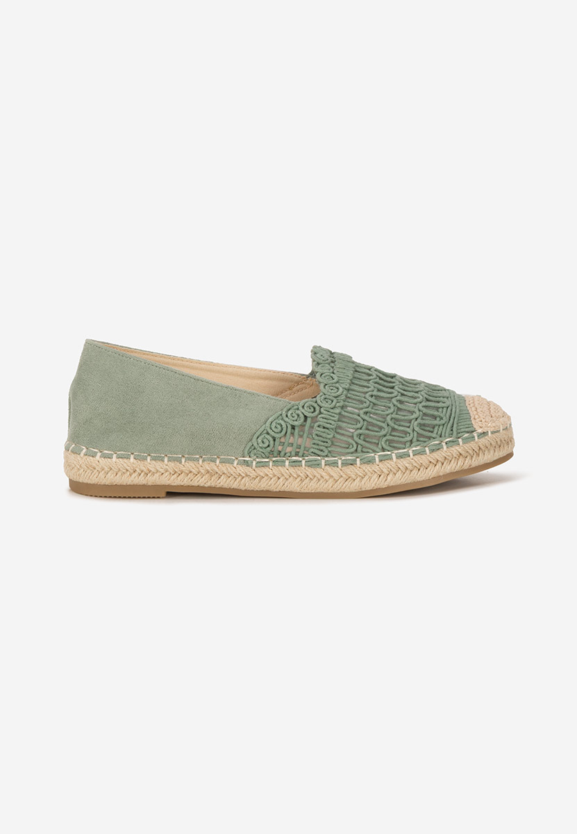 Zelené dámské espadrilky Henley