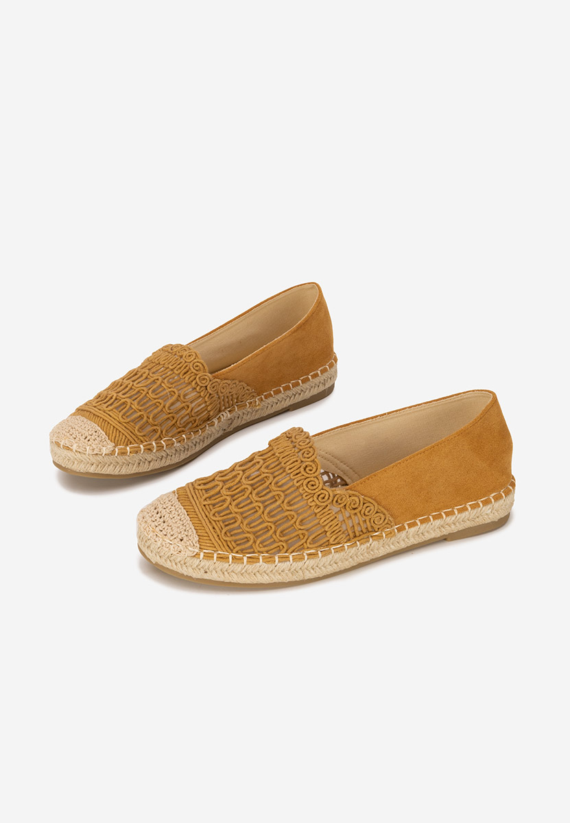 Camelové dámské espadrilky Henley