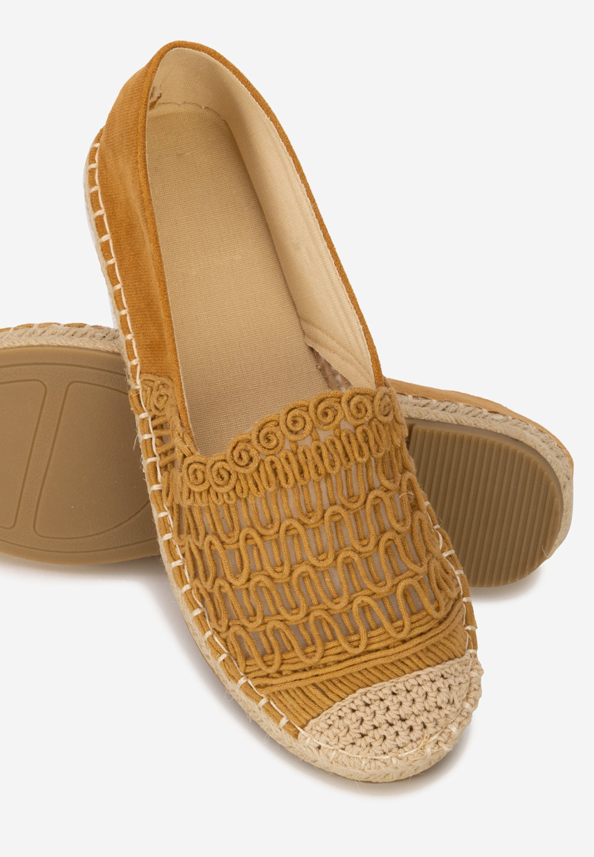 Camelové dámské espadrilky Henley