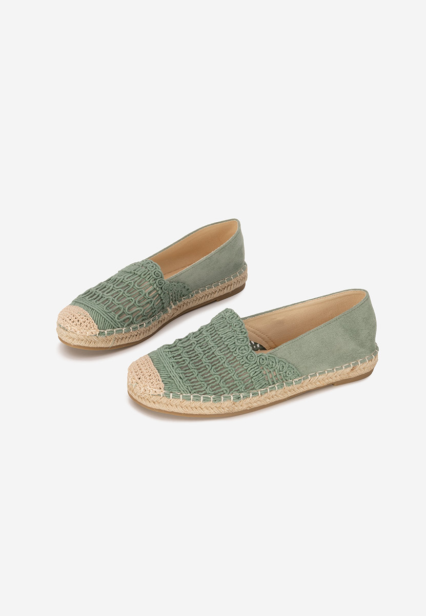 Zelené dámské espadrilky Henley