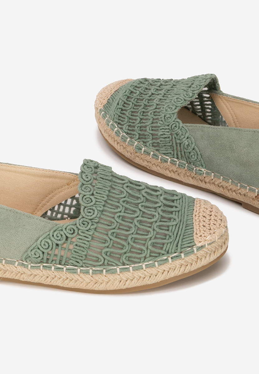 Zelené dámské espadrilky Henley