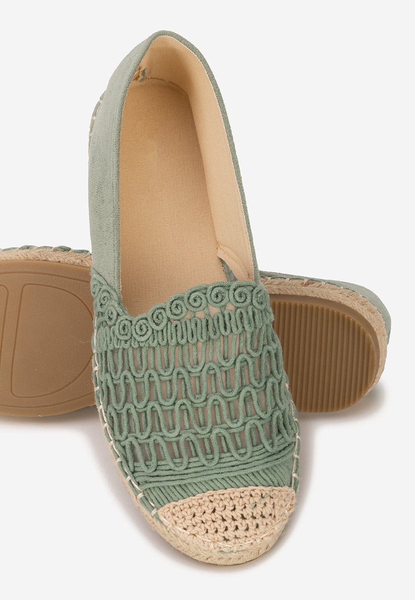 Zelené dámské espadrilky Henley