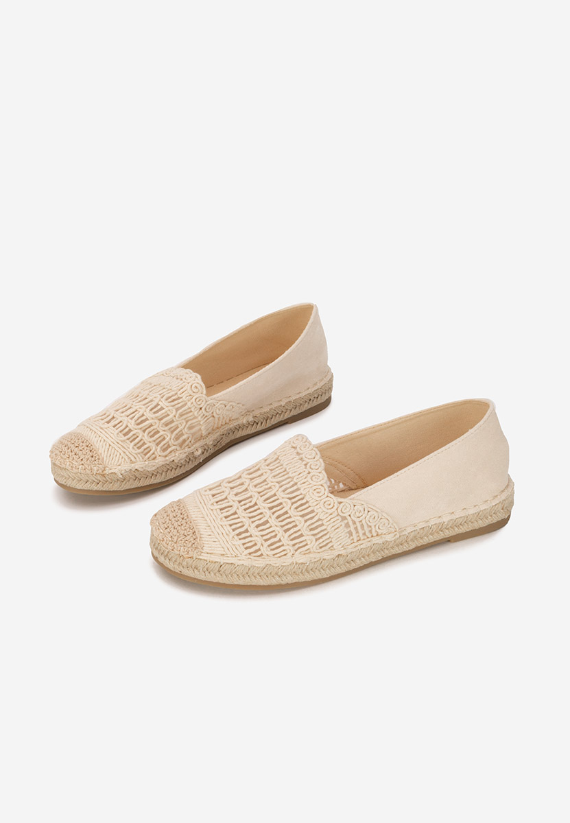 Béžové dámské espadrilky Henley