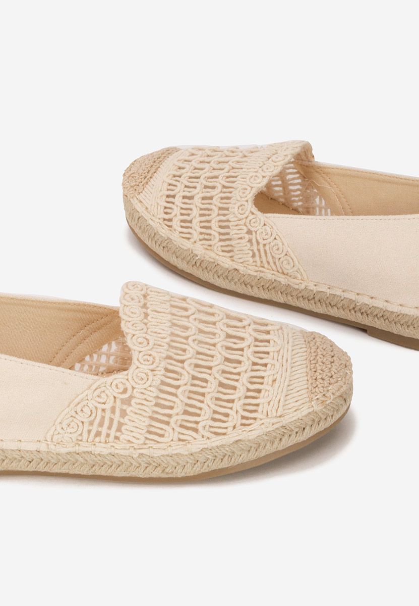 Béžové dámské espadrilky Henley