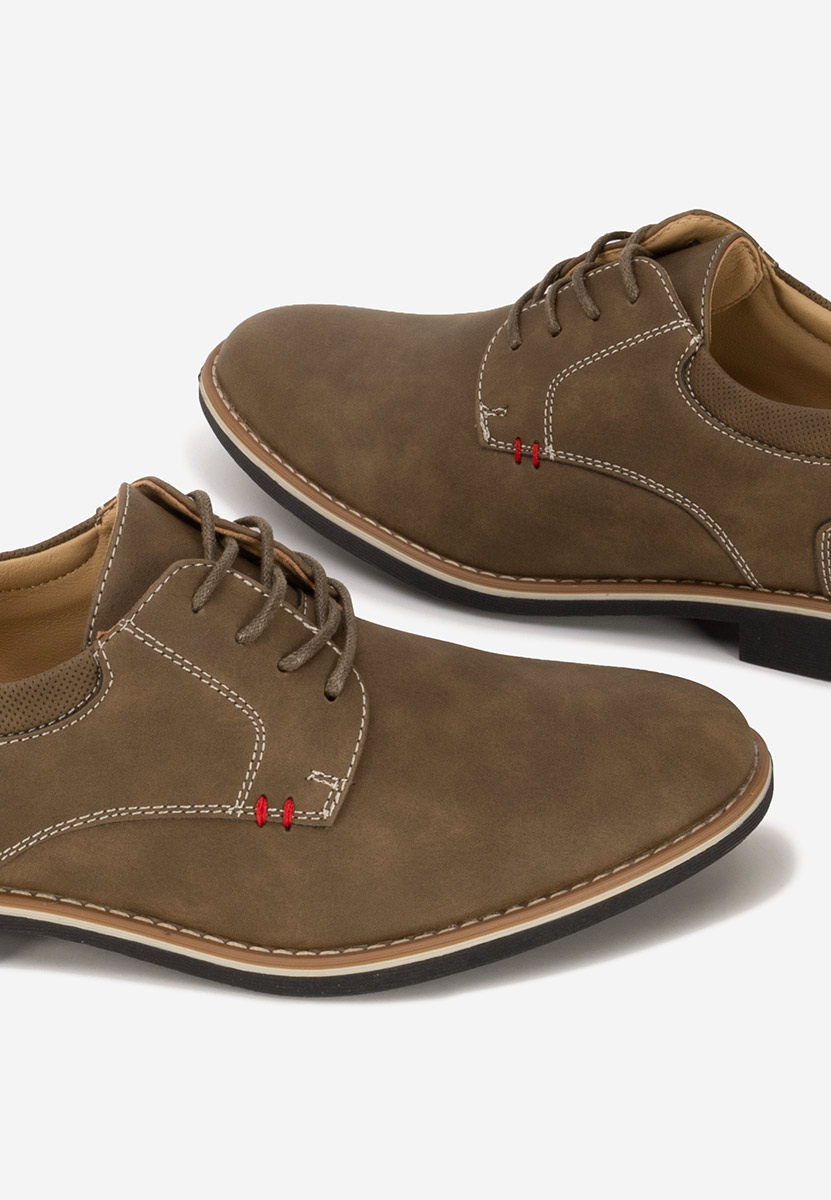 Khaki dámské polobotky Doralia