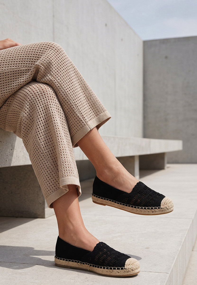 Černé dámské espadrilky Henley