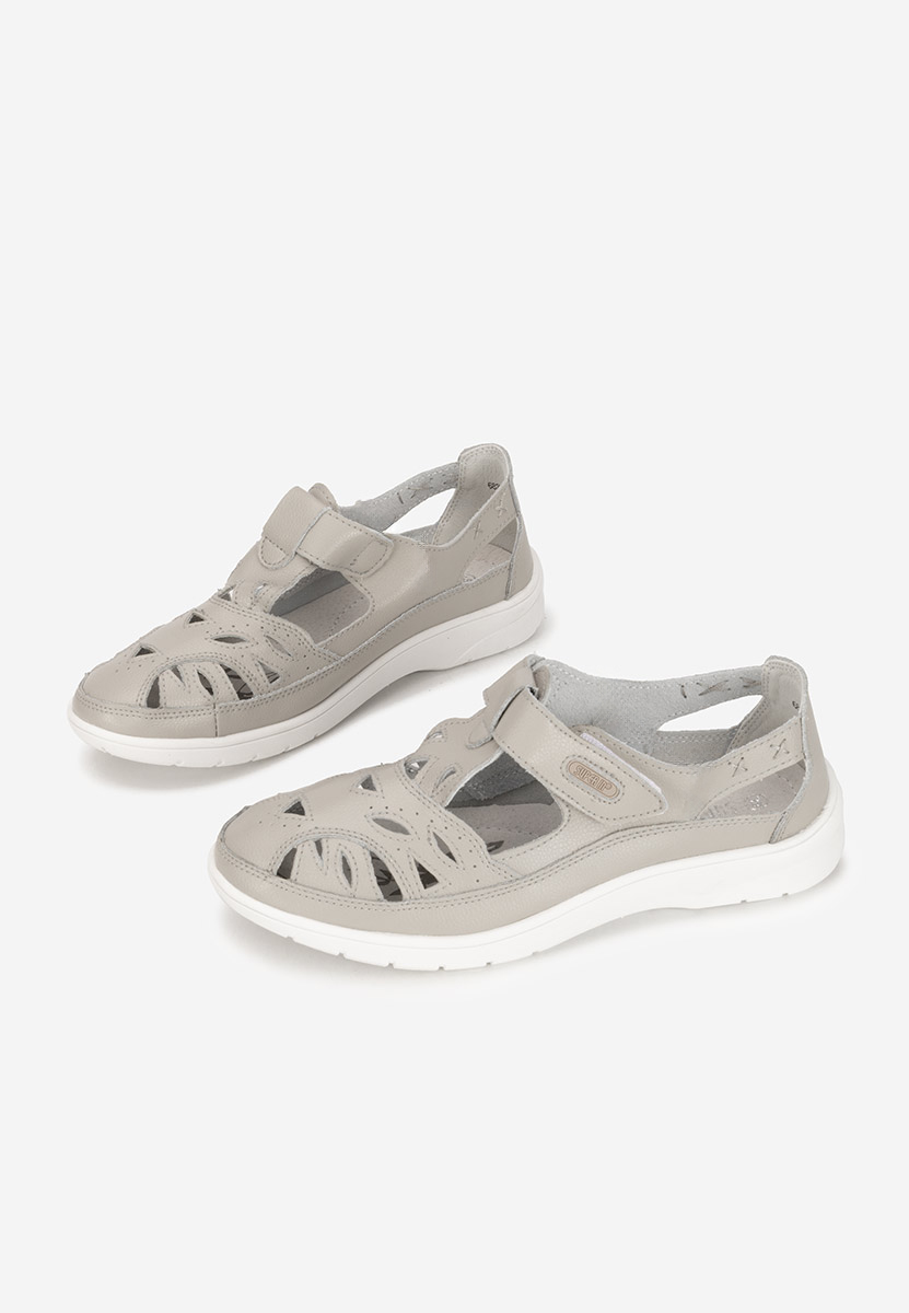 Šedé dámské espadrilky Etheria