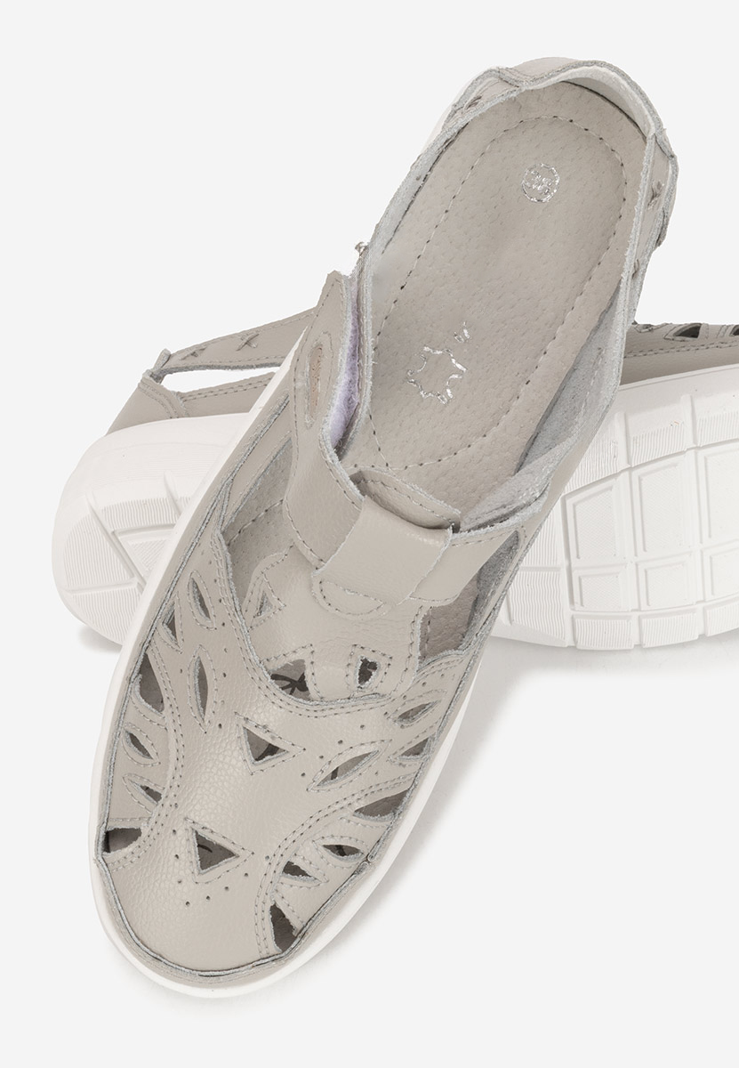 Šedé dámské espadrilky Etheria