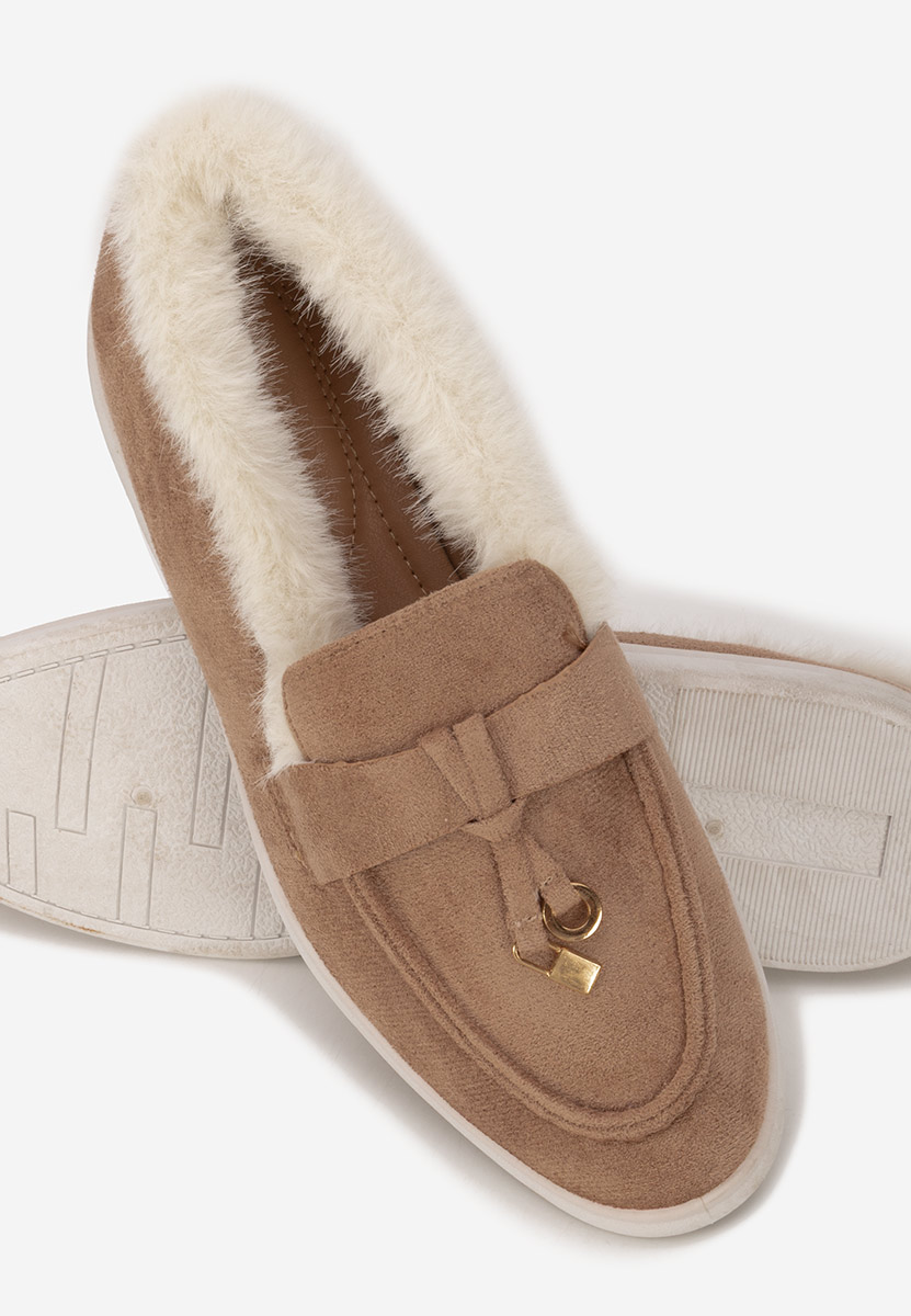 Khaki loafers mokasíny Semilla