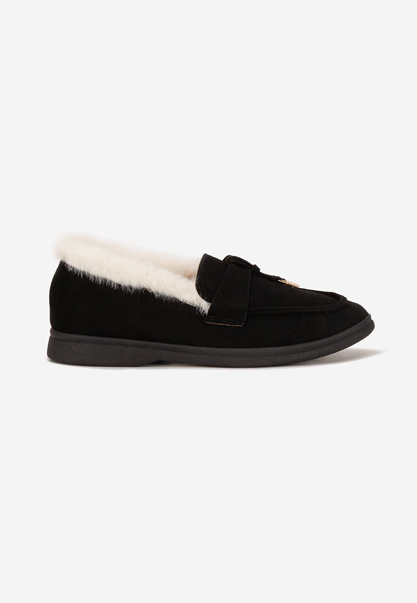 Černé loafers mokasíny Semilla