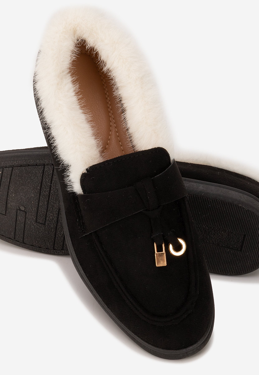 Černé loafers mokasíny Semilla
