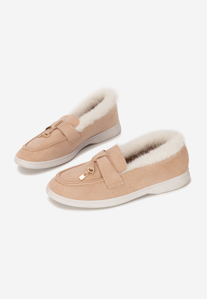 Béžové loafers mokasíny Semilla