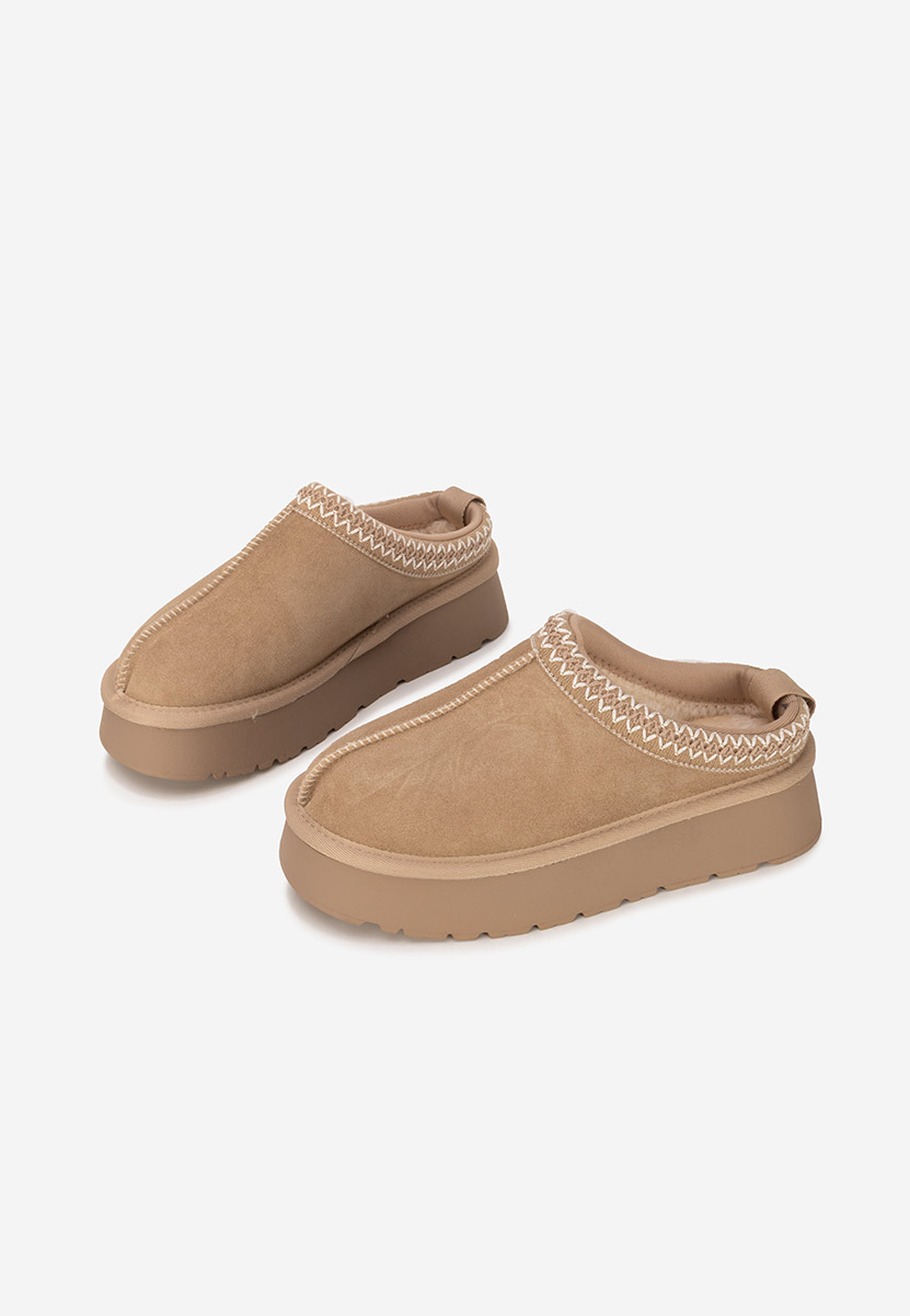 Khaki dámské dřeváky Alorra