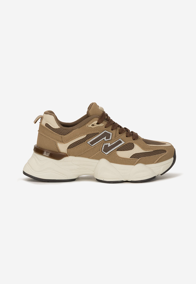 Khaki dámské tenisky Nailyn