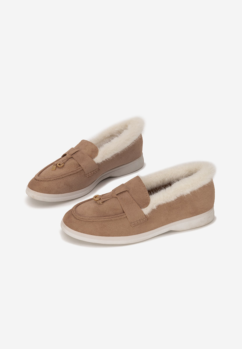 Khaki loafers mokasíny Semilla