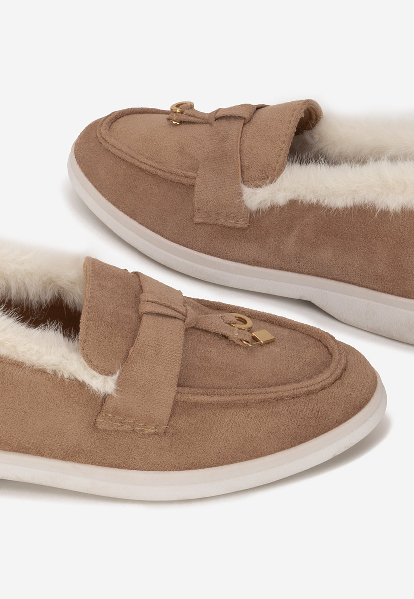 Khaki loafers mokasíny Semilla