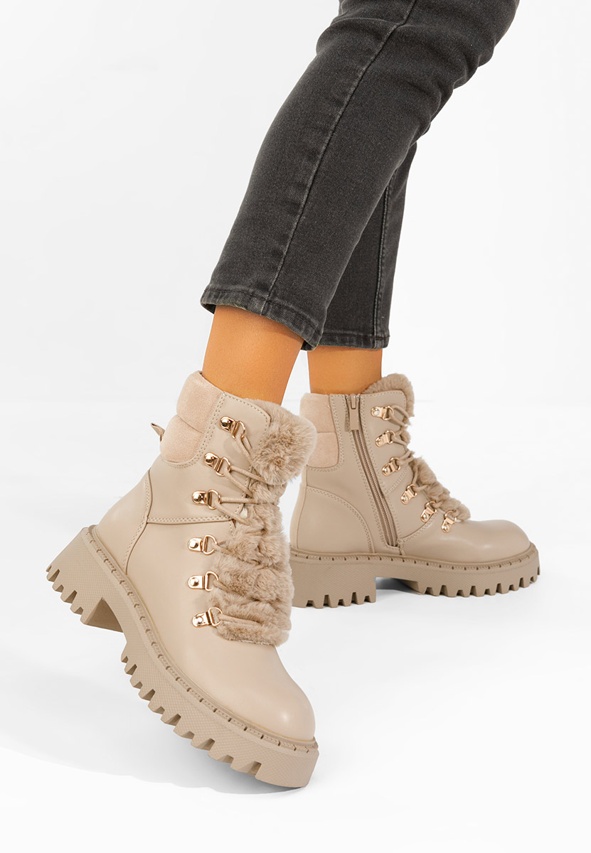 Khaki dámske workery Bertia