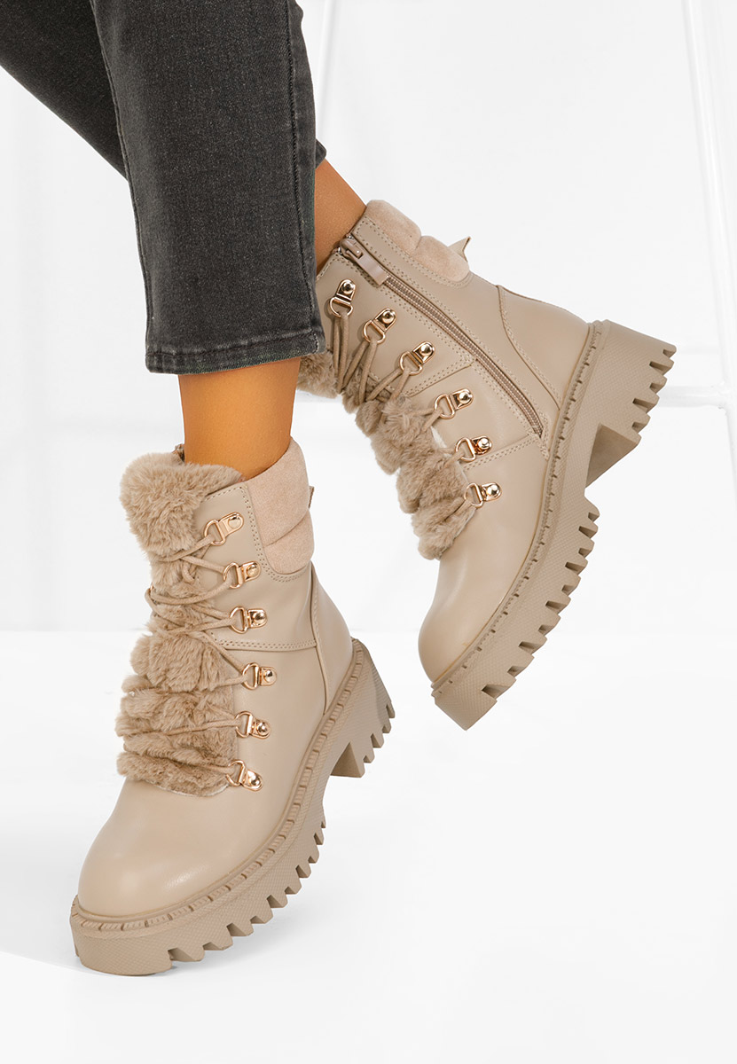 Khaki dámske workery Bertia