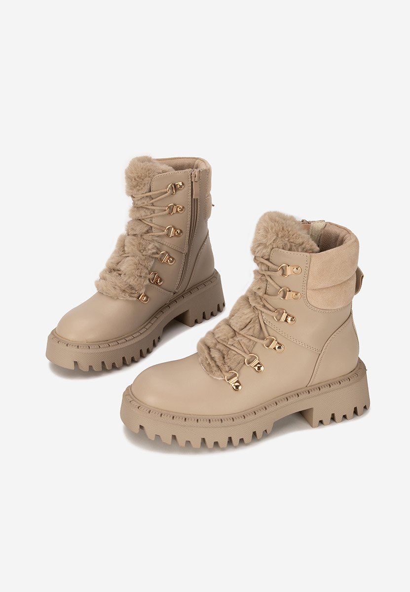 Khaki dámske workery Bertia