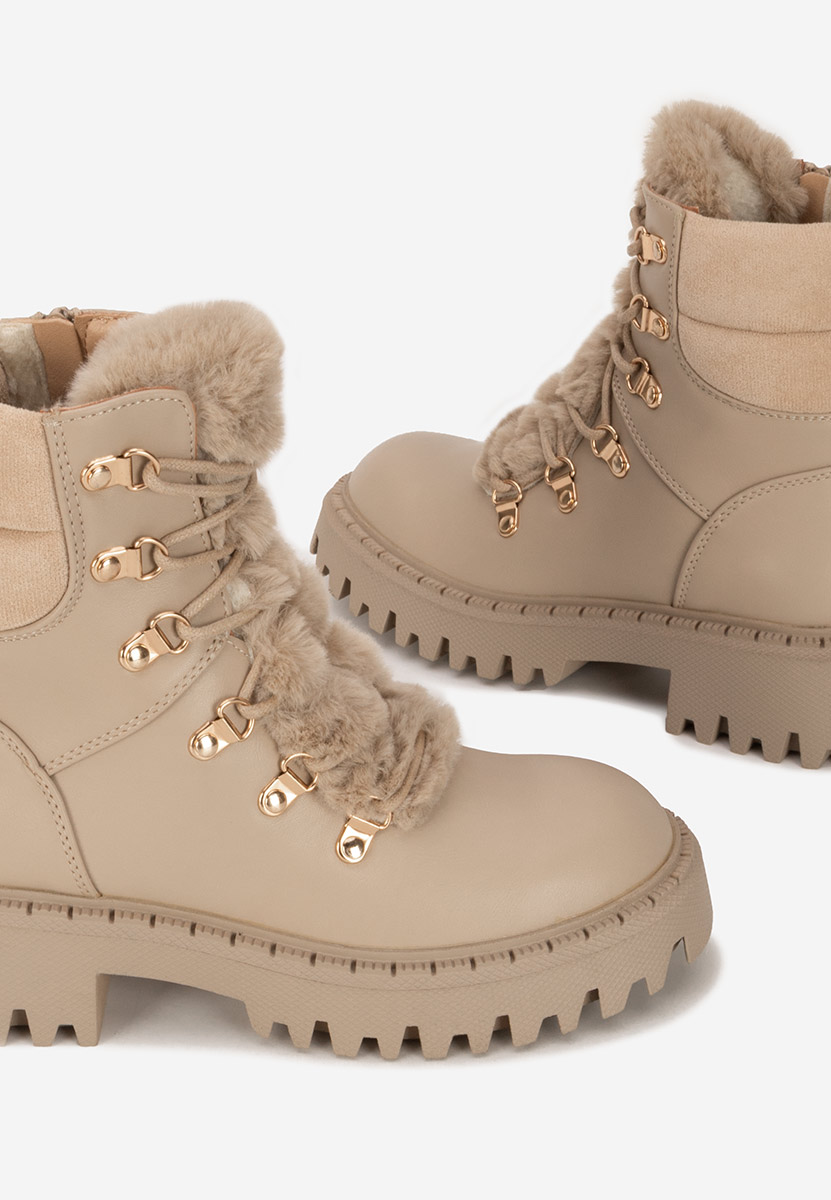 Khaki dámske workery Bertia